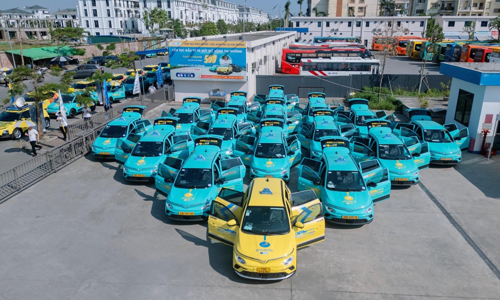 Én Vàng Taxi trở thành đối tác độc quyền của Xanh SM tại Hải Phòng