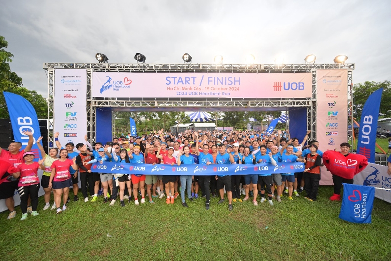 Giải chạy UOB Heartbeat Run 2024: Gây quỹ hỗ trợ các cộng đồng khó khăn