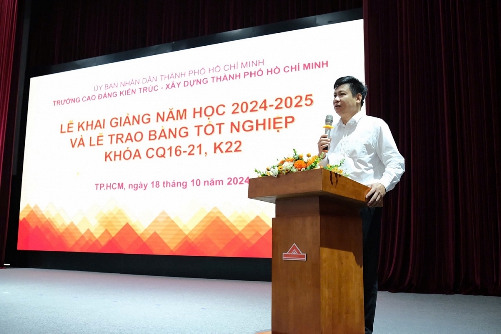 Trường Cao đẳng Kiến trúc – Xây dựng Thành phố Hồ Chí Minh khai giảng năm học mới 2025