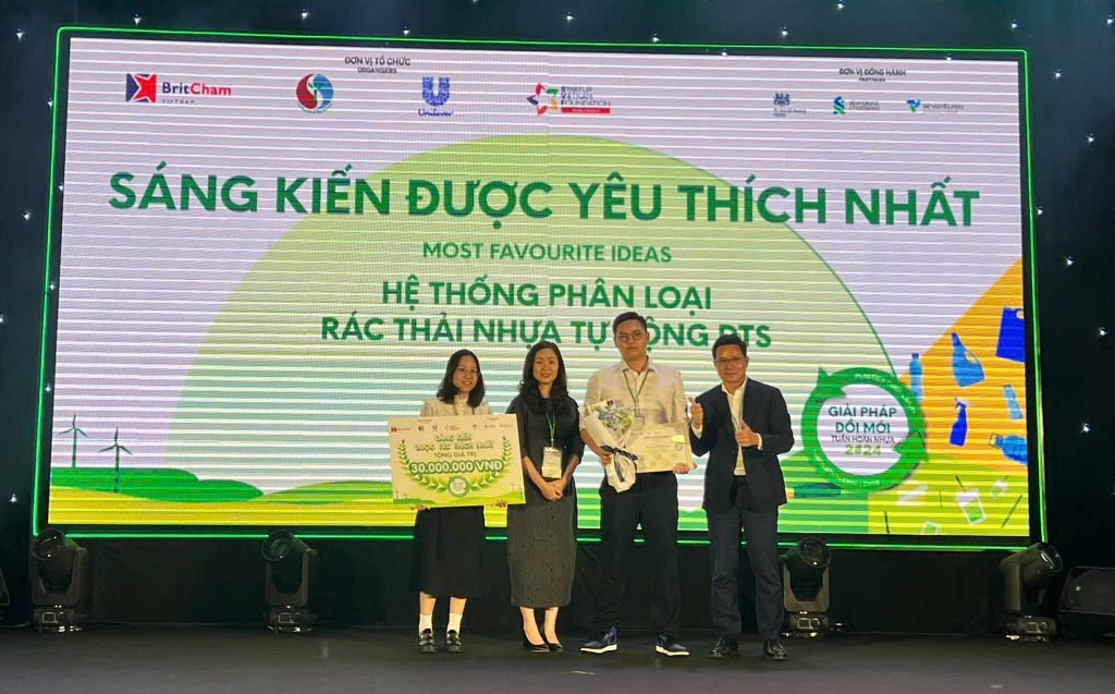 Cuộc thi “Giải pháp đổi mới tuần hoàn nhựa 2024” với nhiều ý tưởng đổi mới, sáng tạo