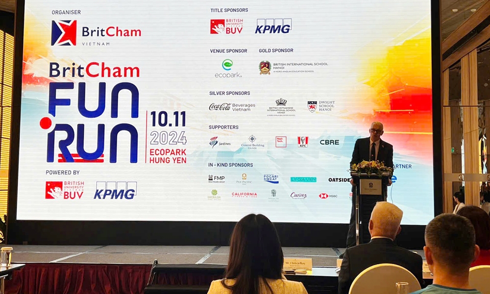 Giải chạy bộ gây quỹ từ thiện BritCham Charity Fun Run 2024 sẽ diễn ra vào ngày 10/11