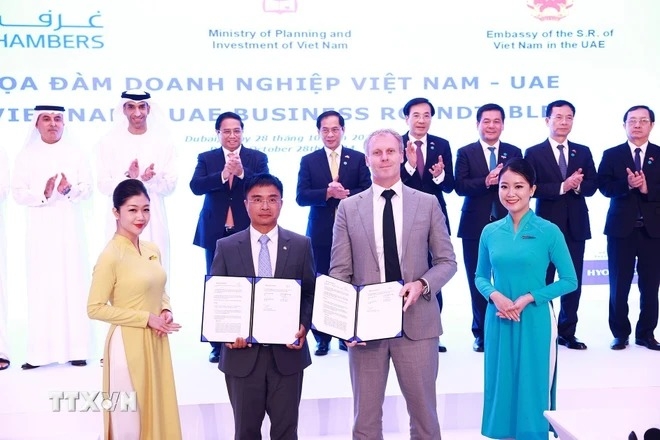 Tuyên bố chung giữa Việt Nam và UAE về nâng cấp quan hệ lên Đối tác Toàn diện