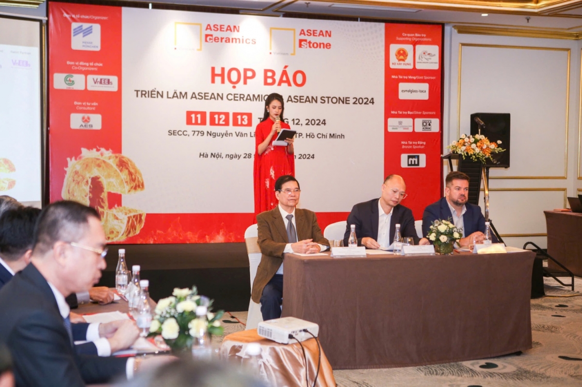 Triển lãm ASEAN Ceramics & Stone 2024 sẽ diễn ra tại Thành phố Hồ Chí Minh từ ngày 11 – 13/12