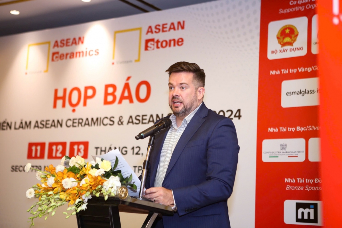 Triển lãm ASEAN Ceramics & Stone 2024 sẽ diễn ra tại Thành phố Hồ Chí Minh từ ngày 11 – 13/12