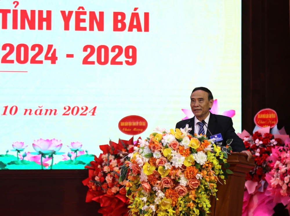 Đại hội Đại biểu Hội Luật gia tỉnh Yên Bái lần thứ V, nhiệm kỳ 2024 - 2029 thành công tốt đẹp