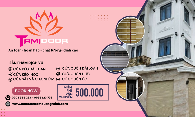 Dịch vụ lắp đặt cửa cuốn chuyên nghiệp tại Tâm Quang Minh