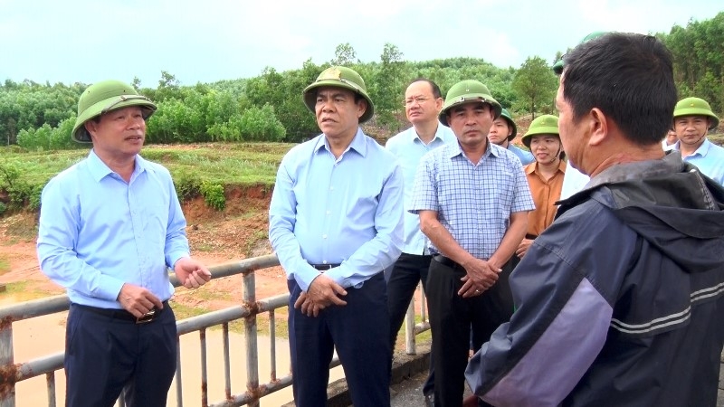 Hà Tĩnh: Chủ động ứng phó với mưa lớn trên địa bàn