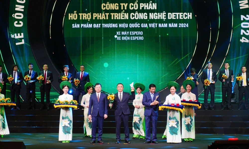 DETECH tự hào đạt Thương hiệu quốc gia Việt Nam 2024