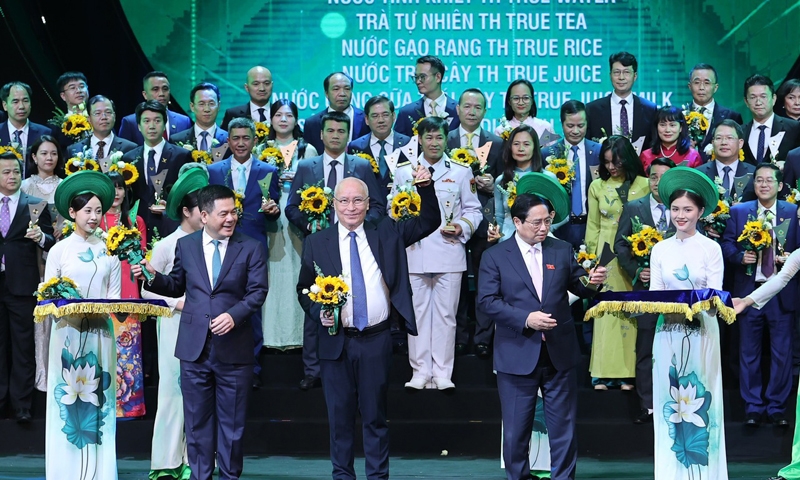 14 dòng sản phẩm của Tập đoàn TH đạt Thương hiệu Quốc gia 2024