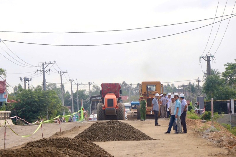 Nỗ lực hoàn thiện tiến độ thi công dự án cải tạo, nâng cấp Quốc lộ 19 qua Bình Định