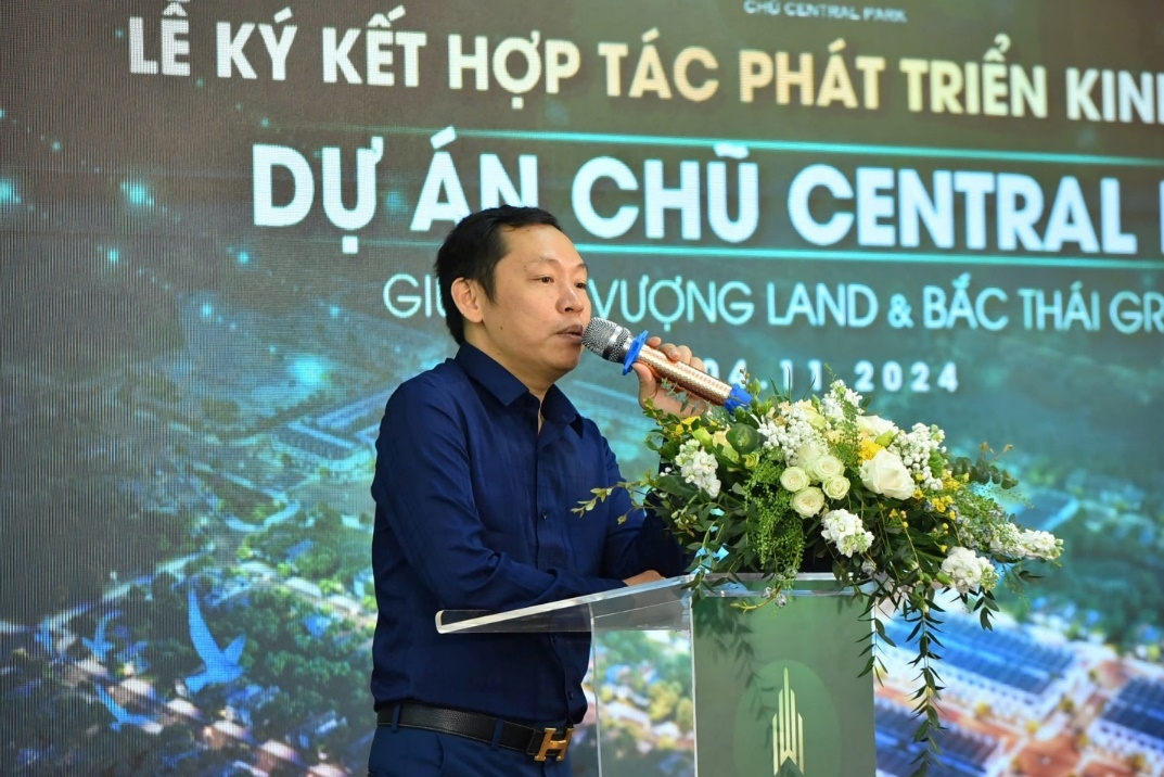 An Vượng Land “bắt tay” Bắc Thái Group phát triển kinh doanh dự án Chũ Central Park