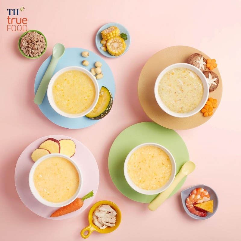 Mẹ bận rộn, con vẫn đủ đầy dinh dưỡng nhờ Cháo tươi TH true FOOD