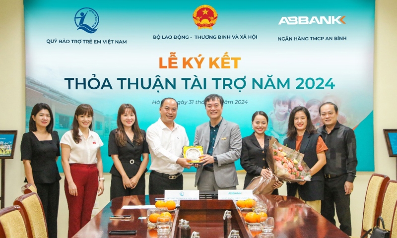 ABBANK và quỹ bảo trợ trẻ em Việt Nam chính thức chung tay vì sự nghiệp chăm sóc, bảo vệ và phát triển trẻ em