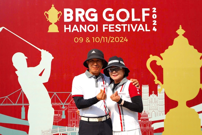 Sự kiện golf thường niên BRG Golf Hanoi Festival 2024 chính thức khởi tranh