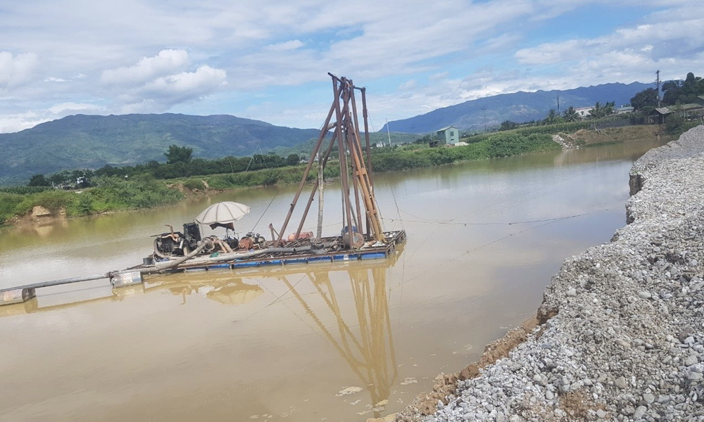  Điện Biên Tăng cường quản lý khai thác kinh doanh cát làm vật liệu xây dựng 