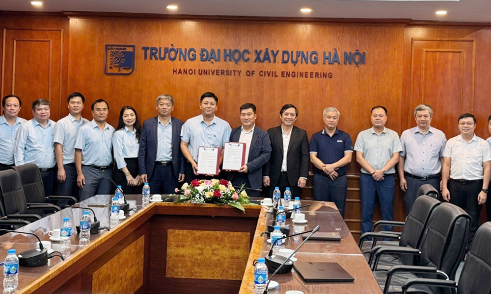 Trường Đại học Xây dựng Hà Nội ký kết thỏa thuận hợp tác với Tổng Công ty Thăng Long – CTCP