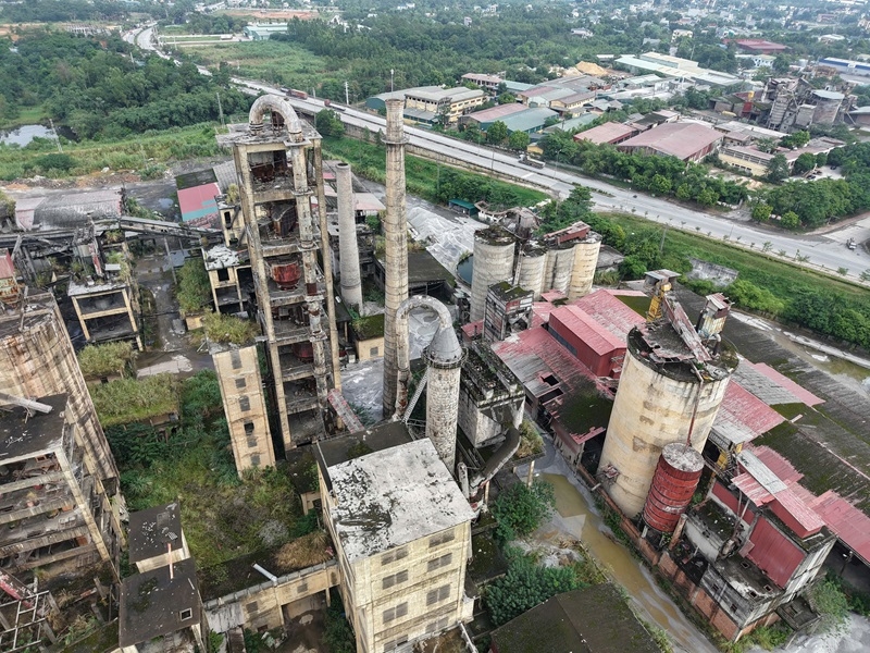 Phú Thọ: Nhà máy Xi măng Hữu Nghị hoang tàn sau thời gian tuyên bố phá sản