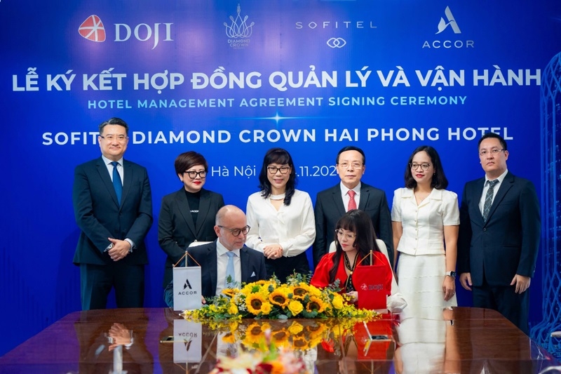 Tập đoàn DOJI đưa thương hiệu đẳng cấp quốc tế Sofitel đến Hải Phòng