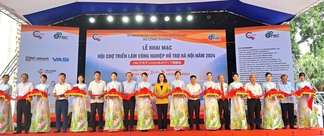 Hà Nội: Khai mạc Hội chợ công nghiệp hỗ trợ năm 2024