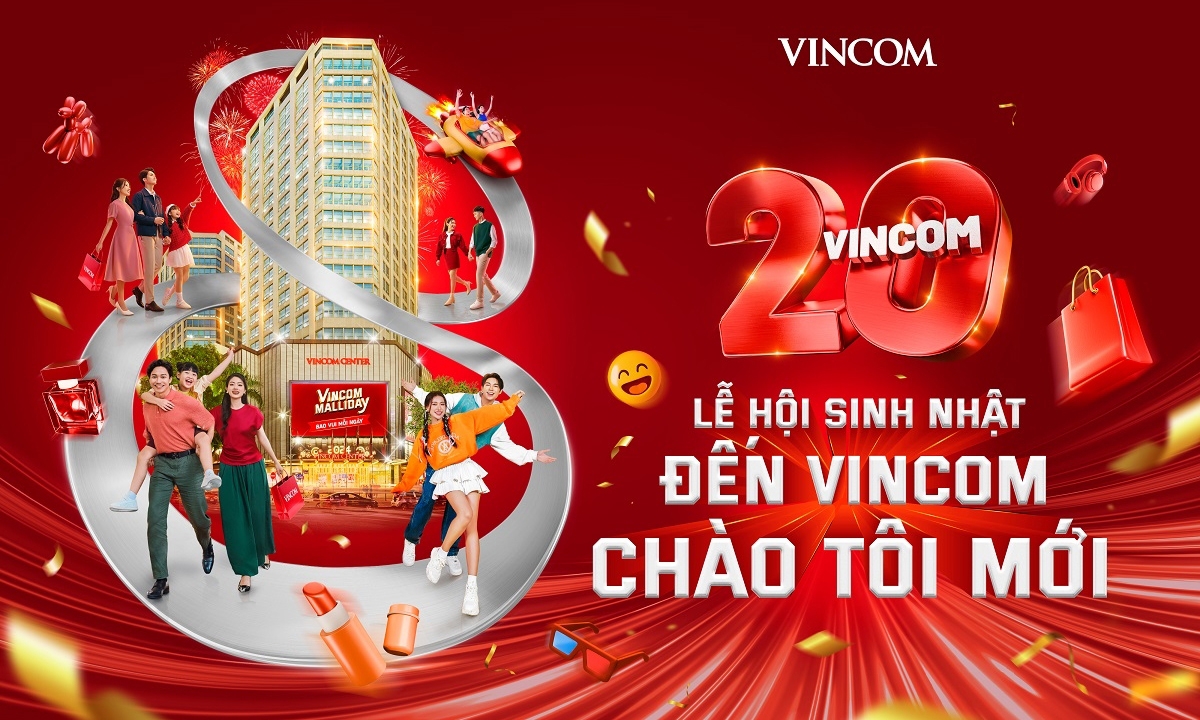 Vincom và hành trình 20 năm trở thành điểm hẹn của hàng triệu người dân Việt Nam