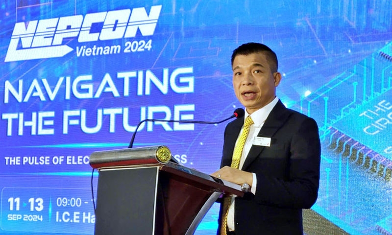 Gần 300 thương hiệu điện tử tham dự Triển lãm NEPCON Việt Nam 2024