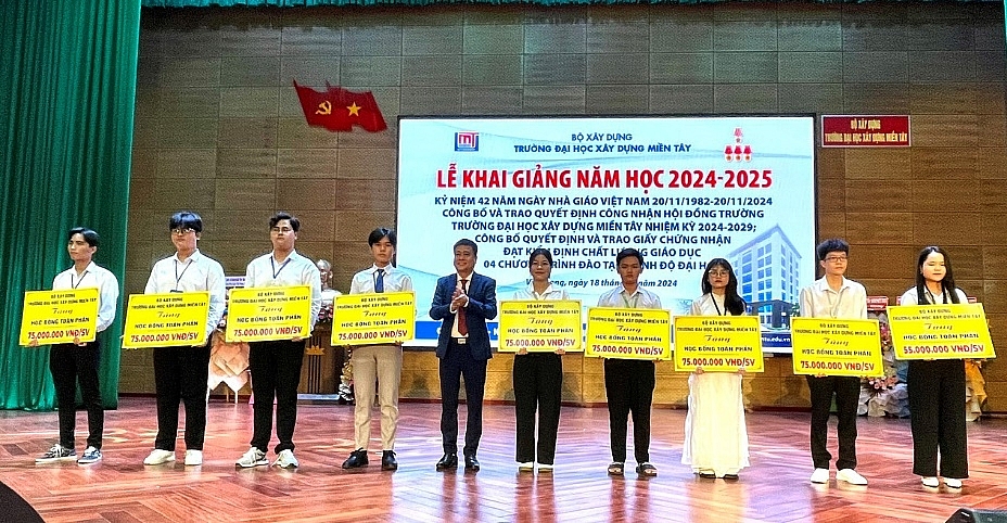 Trường Đại học Xây dựng Miền Tây: Nơi đào tạo nguồn nhân lực xây dựng chất lượng cao cho vùng Đồng bằng sông Cửu Long