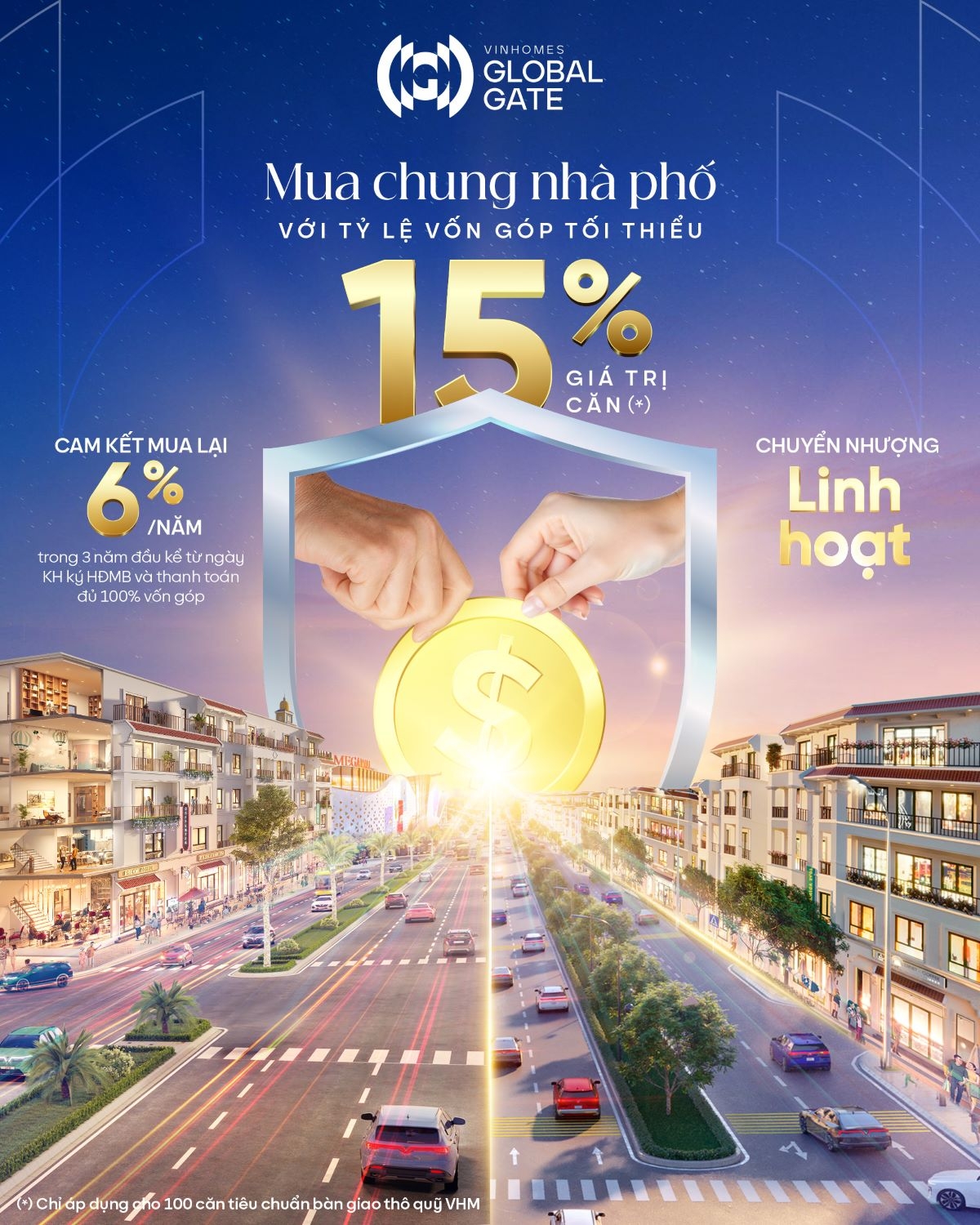 Cơ hội vàng cuối năm: Vốn vài tỷ đồng vẫn có thể đầu tư nhà phố Vinhomes Global Gate