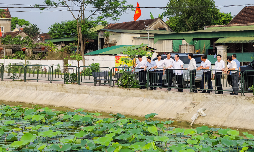 Hưng Nguyên (Nghệ An): Được công nhận đạt chuẩn nông thôn mới