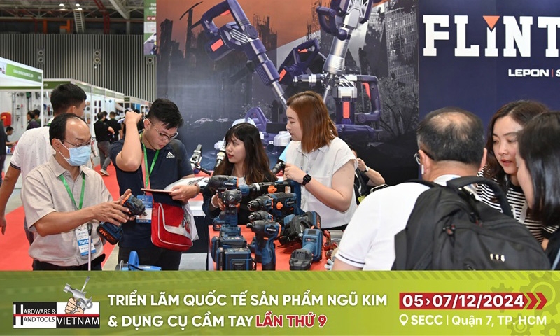 Sắp diễn ra Triển lãm Việt Nam Hardware & Hand tools Expo 2024 kết nối cộng đồng doanh nghiệp