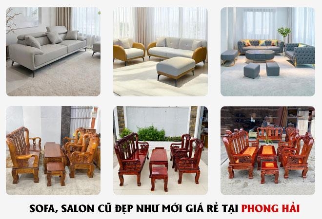 Lý do nên chọn mua nội thất sofa, salon thanh lý tại Phong Hải