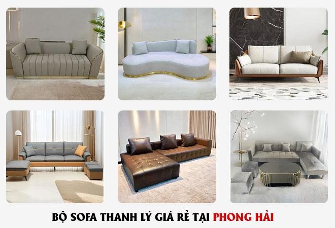 Lý do nên chọn mua nội thất sofa, salon thanh lý tại Phong Hải