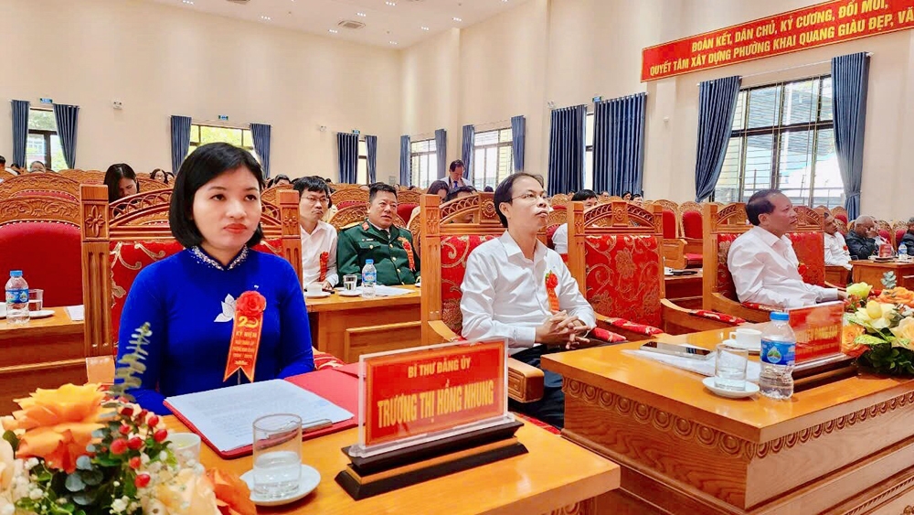 Vĩnh Yên (Vĩnh Phúc): Phường Khai Quang kỷ niệm 20 năm ngày thành lập