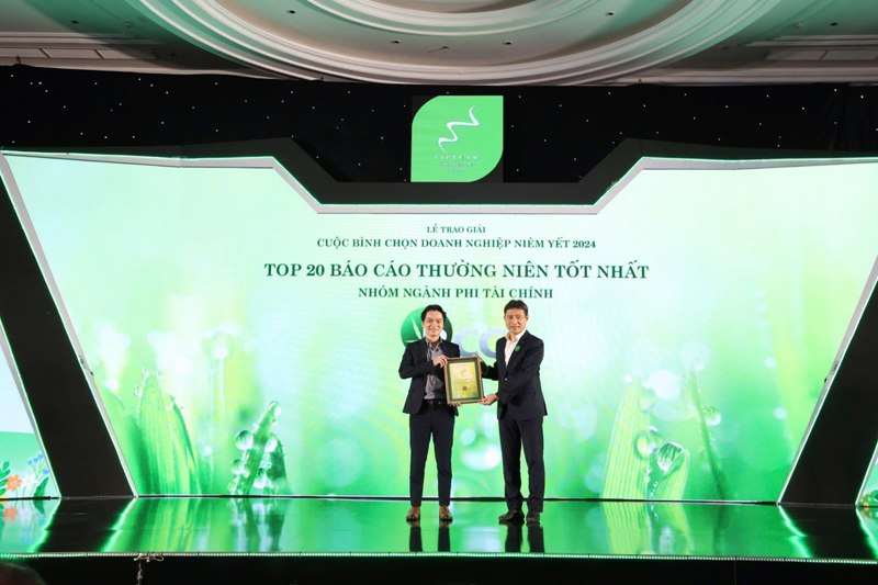 Bamboo Capital thắng lớn tại cuộc bình chọn doanh nghiệp niêm yết 2024