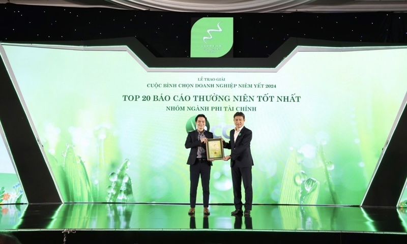 Bamboo Capital thắng lớn tại cuộc bình chọn doanh nghiệp niêm yết 2024