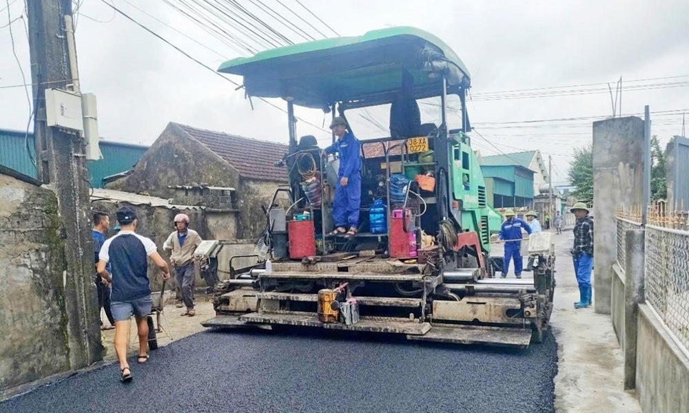 Lộc Hà (Hà Tĩnh): Tập trung hoàn thành các chỉ tiêu, mục tiêu xây dựng nông thôn mới