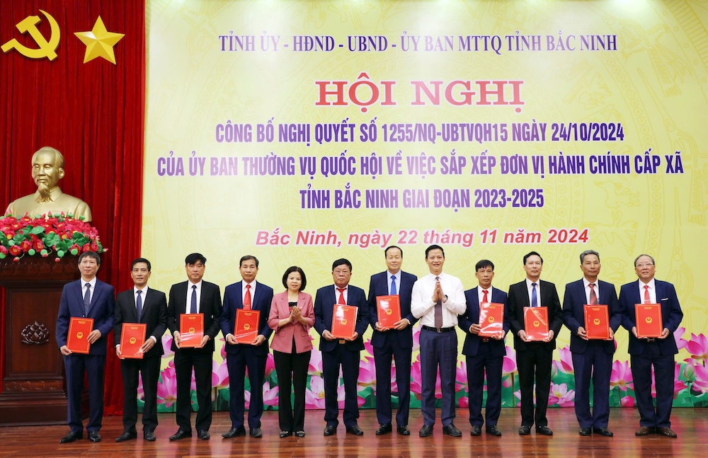 Bắc Ninh: Siết chặt kỷ cương, phòng chống tiêu cực trong sắp xếp đơn vị hành chính