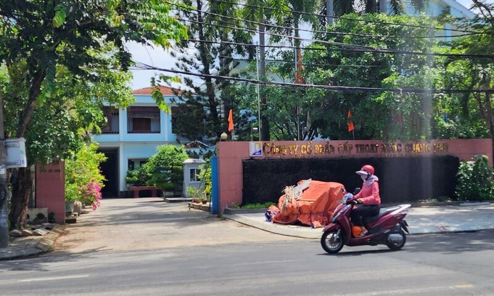 Đưa chợ Điện Ngọc vào hoạt động khi chưa phê duyệt PCCC, Công ty Cổ phần Cấp thoát nước Quảng Nam bị xử phạt