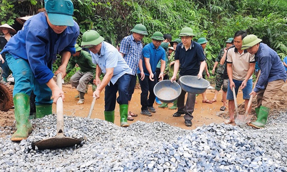 Yên Bái kiên cố hóa 420km đường giao thông nông thôn