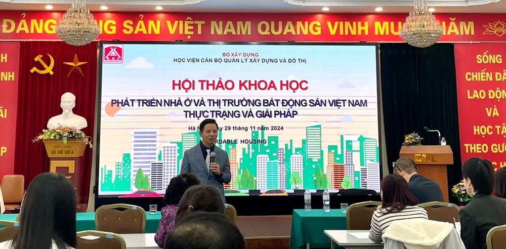 Phát triển nhà ở và thị trường bất động sản Việt Nam: Thực trạng và giải pháp