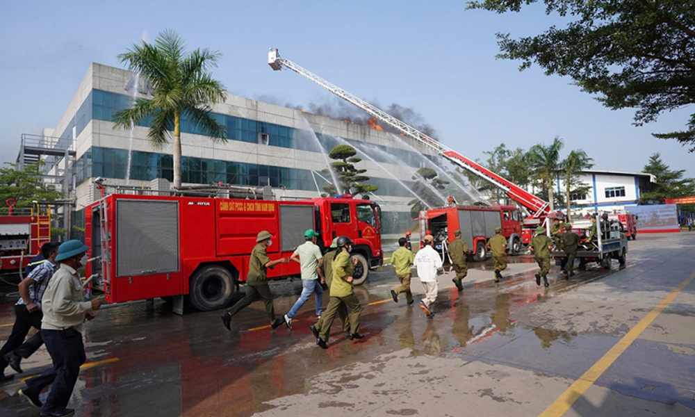 Nam Định: Tăng cường công tác phòng cháy chữa cháy đối với nhà ở nhiều tầng, nhà ở riêng lẻ kết hợp với sản xuất kinh doanh