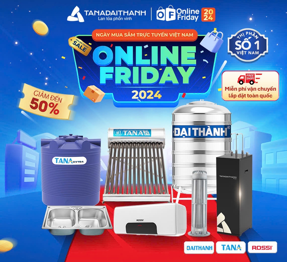 Tân Á Đại Thành tham gia ứng Online Friday 2024: Bùng nổ ưu đãi độc quyền