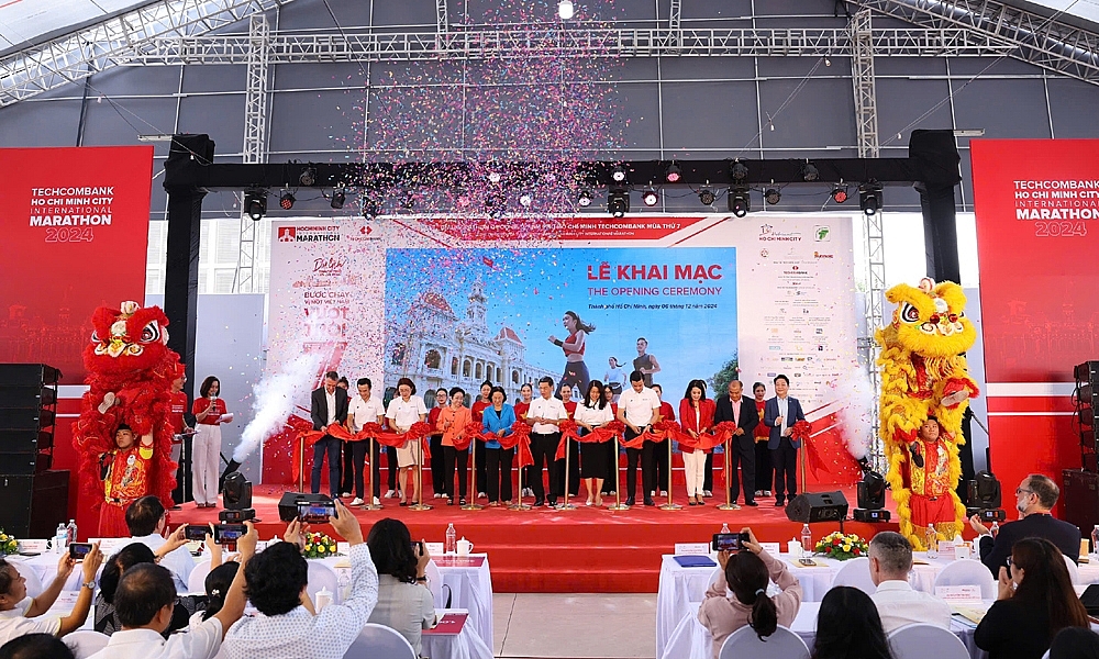 Khai mạc Giải Marathon quốc tế Thành phố Hồ Chí Minh Techcombank Mùa thứ 7