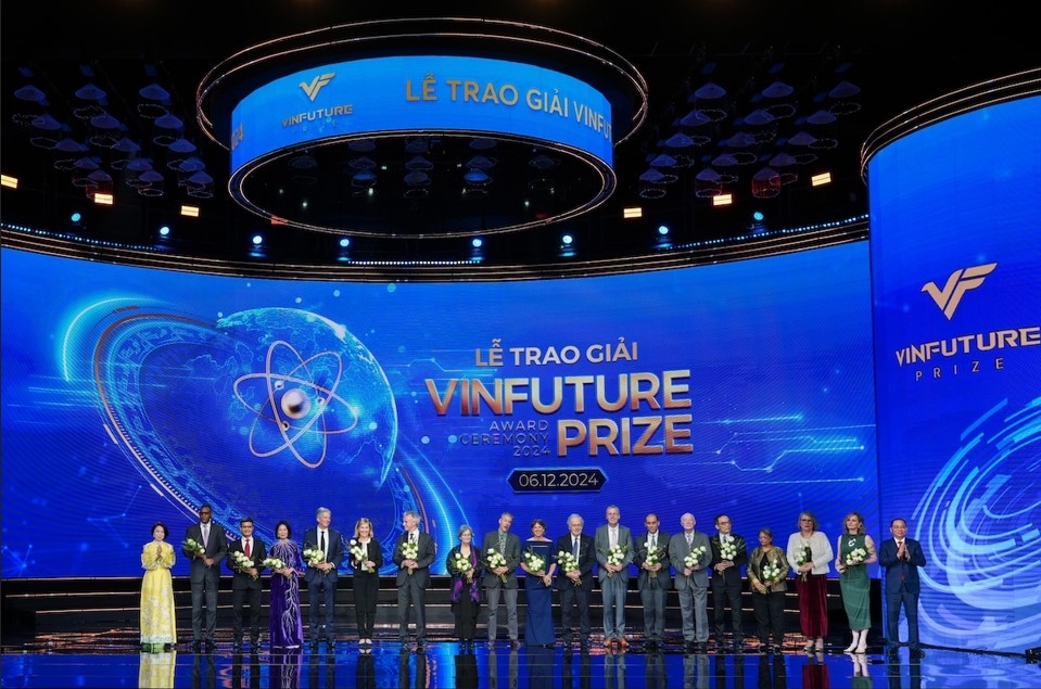 Giải thưởng VinFuture 2024 vinh danh 4 công trình khoa học “bứt phá kiên cường”