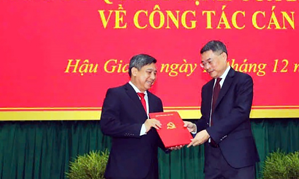 Hậu Giang có tân Bí thư Tỉnh ủy