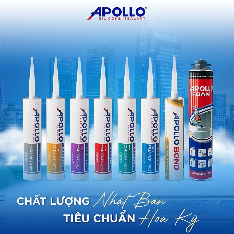 Keo silicon - chất lượng kiến tạo công trình bền vững vượt thời gian