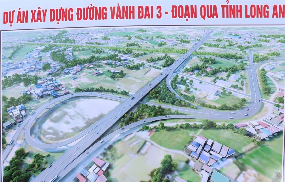 Long An: Đợt thi đua cao điểm “500 ngày đêm thi đua hoàn thành 3.000km đường bộ cao tốc”