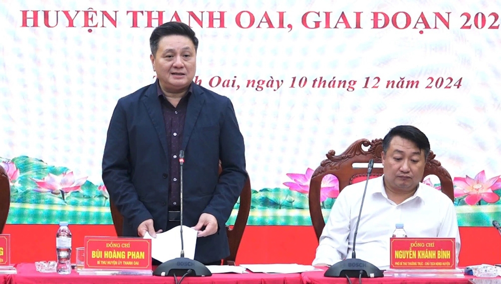 Thanh Oai (Hà Nội): Sắp xếp đơn vị hành chính cấp xã giai đoạn 2023 - 2025