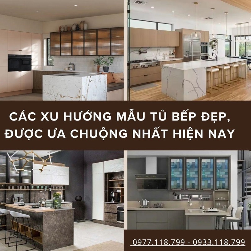 Cùng Đồ Gỗ Việt chọn mẫu tủ bếp đẹp cho căn nhà của bạn