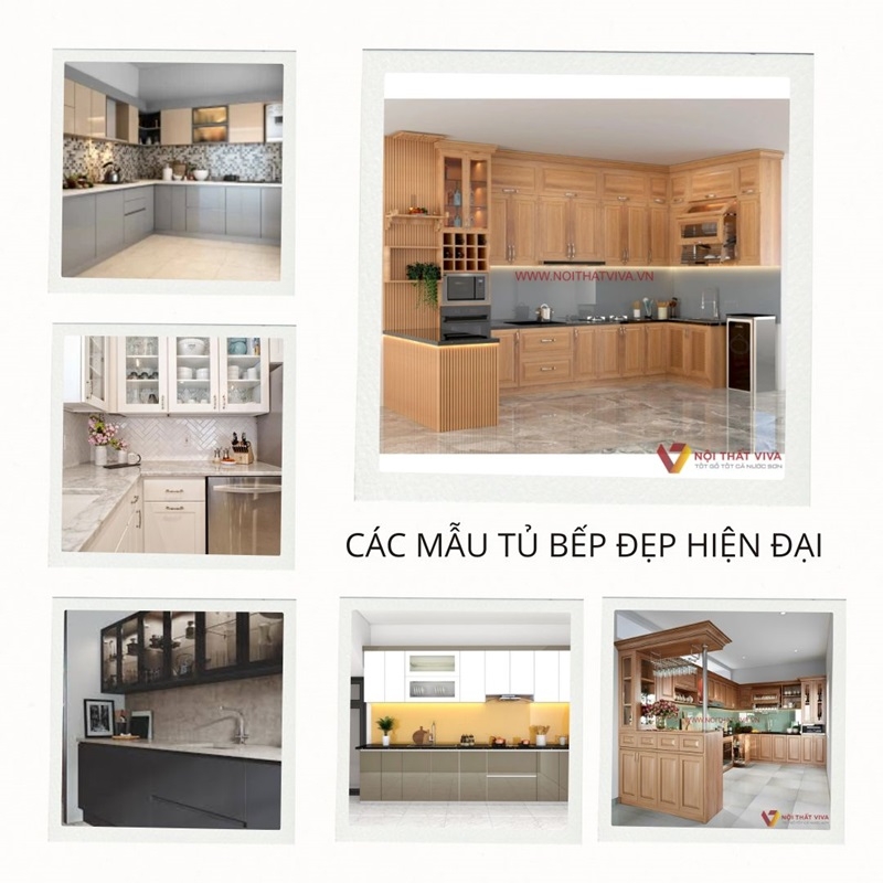 Cùng Đồ Gỗ Việt chọn mẫu tủ bếp đẹp cho căn nhà của bạn