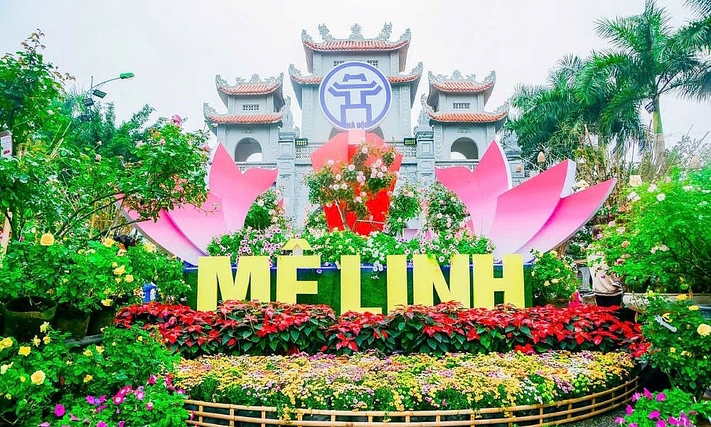 Festival Hoa Mê Linh: Bản hòa ca đầy màu sắc, kết nối quá khứ, hiện tại và tương lai